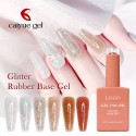 Glitter Rubber Base Gel