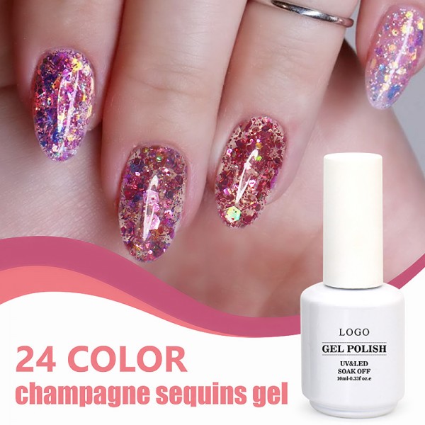 Champagne Sparkling Gel