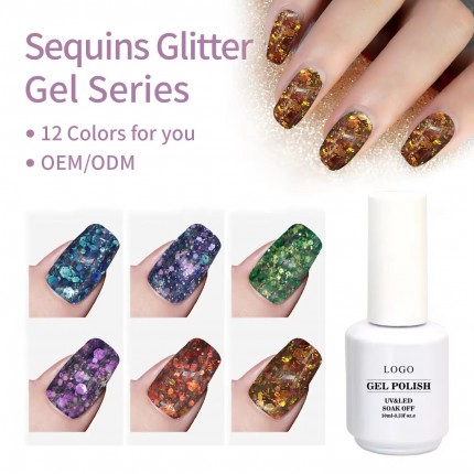 Sequin Glitter Gel...