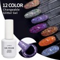 Changeable Glitter Gel