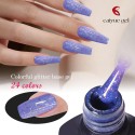 Colorful glitter base gel