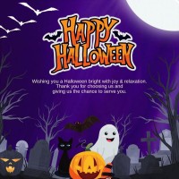 Halloween orange bla...