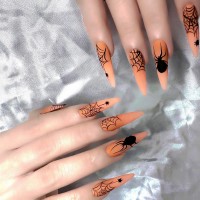 Halloween orange bla...