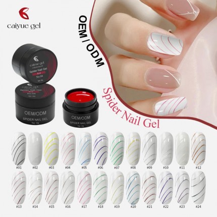Spider nail gel...