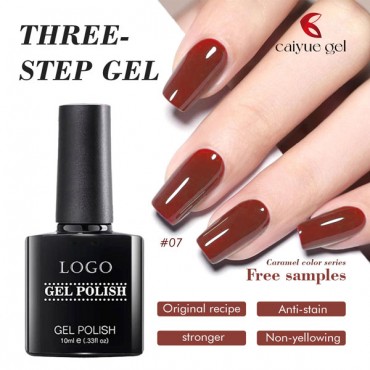 Colorful three step gel 