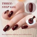 Colorful three step gel 